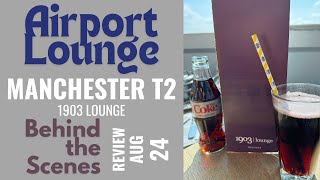 The Manchester Airport lounge we won’t use again [upl. by Hamimej]