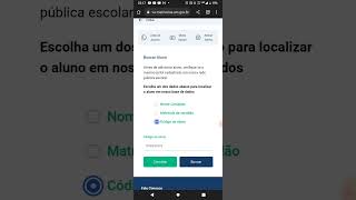 como cadastrar o aluno na reserva de matrículas no site de matrículas [upl. by Orten929]