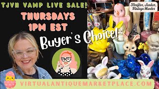 TJVH Thursday Tiny Treasures Buyers Choice Sale Virtual Antique Marketplace [upl. by Utir]