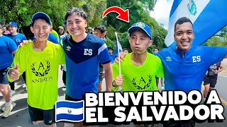 Así RECIBIMOS A SHIN FUJIYAMA en EL SALVADOR 🇸🇻🇯🇵 El Japonés que corre por 1000 escuelas [upl. by Silber]