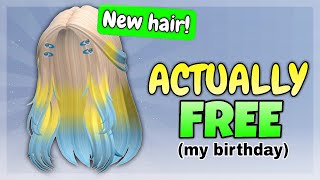 HURRY FREE HAIR BLUE ROBLOX 💙 [upl. by Teador975]