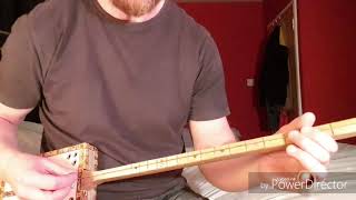 How To Play Diddley Bo by Seasick Steve on the Diddley Bow [upl. by Sheela531]