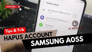 cara hapus samsung account samsung a05s [upl. by Ile]