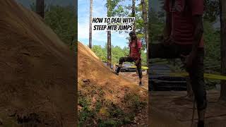 How to Steep MTB jumps mtb mountainbike mtblife onlinecoaching [upl. by Einnod]