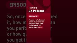 quotThe definition of usabilityquot  explained by Dr Jakob Nielsen on the NNg UX podcast ux podcast [upl. by Schuyler]