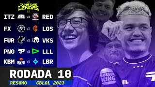 Resumo CBLOL 10ª Rodada  O CLÁSSICO ESTÁ DE VOLTA  Ilha das Lendas [upl. by Limoli120]