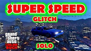 SUPER SPEED GTA 5 GLITCH NA SUPER PRĘDKOŚĆ SZYBCIEJ NIŻ HYDRA LATAJ DELUXO JAK RAKIETĄ GTA 5 GLITCH [upl. by Naziaf]