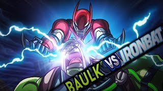 Baulk Vs Iron Bat  La Animación Mas Épica Omfg   Parodia [upl. by Neffirg112]