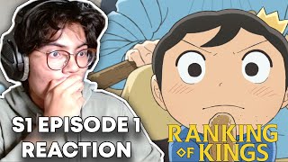 AND SO WE BEGIN  Ranking Of Kings REACTION Episode 1 [upl. by Harlie201]