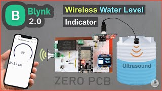 IoT Based Water Level Monitoring system using ESP32 Blynk amp Ultrasonic Sensor [upl. by Fishman668]