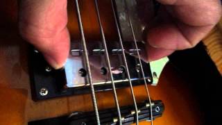 Bridge pickup of the hofner ignition bass is lose how can I fix it [upl. by Noremac803]