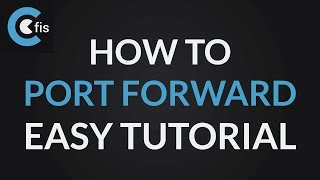 HOW TO PORT FORWARD EASY TUTORIAL  Steam online games tutorial [upl. by Lehcor]