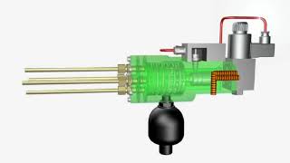 ALPHA LUBRICATOR WORKING ANIMATION [upl. by January374]