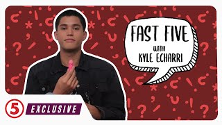 EXCLUSIVE  Fast Five with Kyle Echarri [upl. by Sira612]