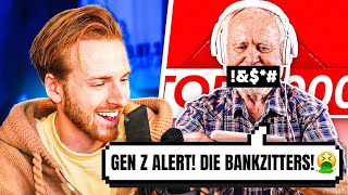 BANKZITTERS IN TOP 2000 reageren op boze boomers [upl. by Kinsman]