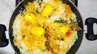 హైదరాబాది ఎగ్ బిర్యానీ  Egg Dum Biryani  Egg Biryani in Telugu  By Siri Kitchen World [upl. by Annoerb]