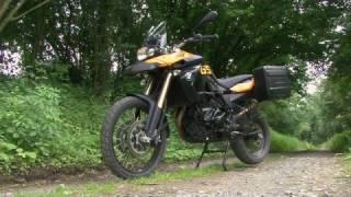 BMW F800GS  on amp off road test [upl. by Ttihw]