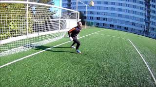 Goalkeeper Training Drills Day 2 [upl. by Esor]