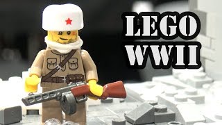 LEGO WWII Siege of Leningrad Russia  BrickFair Virginia 2017 [upl. by Makell]