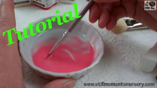 Mottling skin Painting Tutorial with Real Effect air dry paints  Nikki Holland vlog 136 [upl. by Aleedis]