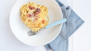 Recept Spaghetti Carbonara [upl. by Angelika]