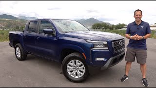 Is the ALL NEW 2022 Nissan Frontier SV a truck worth the PRICE [upl. by Ahsykal588]