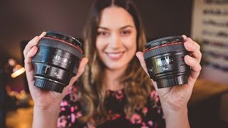 50mm vs 85mm Lens for Portrait Photography [upl. by Irallih]