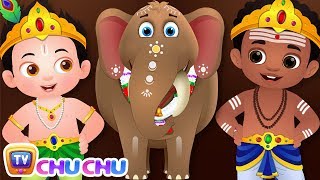 ஆனை ஆனை அழகர் ஆனை Aanai aanai alagar aanai  ChuChu TV Tamil Rhymes for Children [upl. by Matilda]