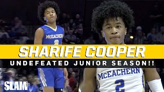 Sharife Coopers UNDEFEATED Season 🔥 Full RAW Highlights 🍿 [upl. by Osber]