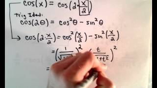 Integrate Rational Function of Sine and Cosine  t  tanx2  Part 1 [upl. by Rombert998]