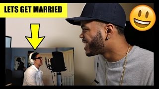 Lets Get Married  Jagged Edge William Singe Cover REACTION [upl. by Aneleiram]