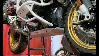 BMW R1250GS Skid Plate Installation Guide  Outback Motortek ENG [upl. by Pietro]