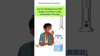 Class 9 Science  Design Lactometer using Archimedes Principle  Gravitation amp Floatation [upl. by Syst]