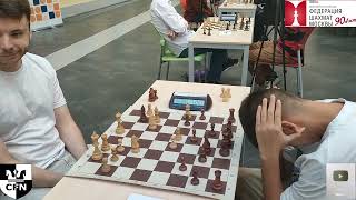 GM A Goganov 2485 vs P Moskvinov 2128 Chess Fight Night CFN Rapid [upl. by Anit313]