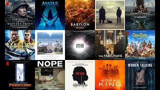 BEST ORIGINAL SCORE SHORTLIST  OSCARS 2022  2023 [upl. by Intosh502]