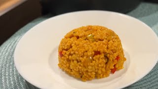 HARİKA BİR Bulgur PİLAV HAZIRLADIM🤭Üstelik Bulgur pilavını sebzelerle zenginleştirmekte çok kolay [upl. by Yreffoeg]