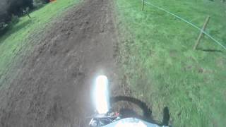 Llanthony Classic Motocross  1st pre74 up to 250 race [upl. by Nosredna]