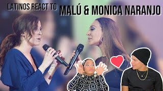 Latinos react to Mónica Naranjo amp Malú  Aprendiz for the first time  REVIEW SPANISH REACTION [upl. by Qifahs]