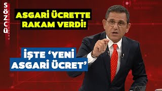 Fatih Portakal Asgari Ücrette Rakam Verdi İşte Yeni Asgari Ücret İddiası [upl. by Akimit]