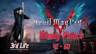 DMC 5 Bloody Palace 3rd Life Vergil  4160 Road To Stage 101 [upl. by Anaed]