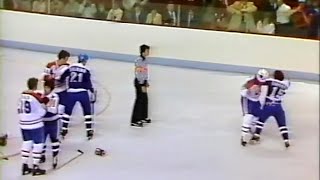 Classic Maple Leafs  Canadiens 041679  Game 1 Quarter Finals 1979 [upl. by Erbe]