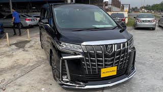 2021 TOYOTA ALPHARD 25 SC JAPAN RECON UNREG malaysia reviewcar alphard toyota [upl. by Tanner774]