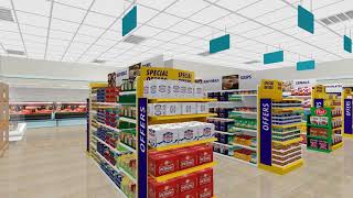 Virtual Shopping demo replicated stores [upl. by Neenwahs]