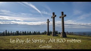 FCP Drone 4K  Le Puy de Sarran  Alt820 mètres [upl. by Eibrik]