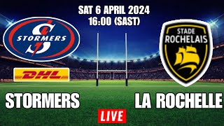 DHL STORMERS vs LA ROCHELLE  European Rugby Champions Cup  Live score [upl. by Joceline]