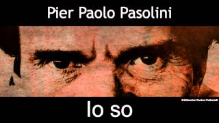 Pier Paolo Pasolini  Io so Corriere della Sera 14 novembre 1974 [upl. by Gnov]