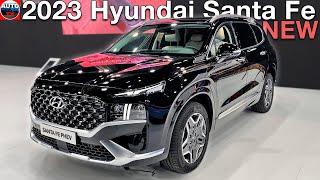 NEW 2023 Hyundai Santa Fe PluginHybrid  Visual REVIEW interior features exterior [upl. by Bravin]