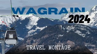 Wagrain 2024  Austria Skiing Montage  Snow Space Salzburg [upl. by Eiruam706]