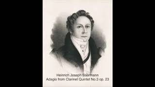 Heinrich Joseph Baermann  Adagio [upl. by Drewett]