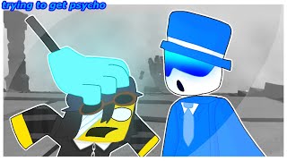 trying to get psycho  Slap Battles Roblox [upl. by Onimixam739]